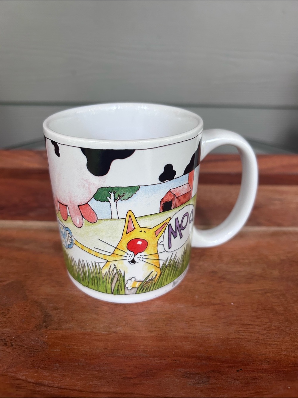 Vintage - On A Lark Cartoon Coffee Mug